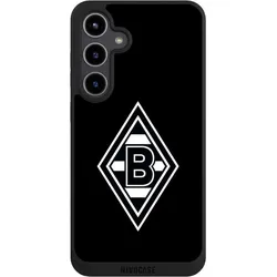 Nivocase Handyhülle für Samsung Galaxy S24+ Hülle NIVOpure Case Schwarz Borussia Mönchengladbach Gladbach (Samsung Galaxy S24+), Smartphone Hülle, Schwarz