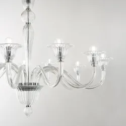 Ideal Lux 199382 Pendelleuchte Brigitta 8x40W|E14