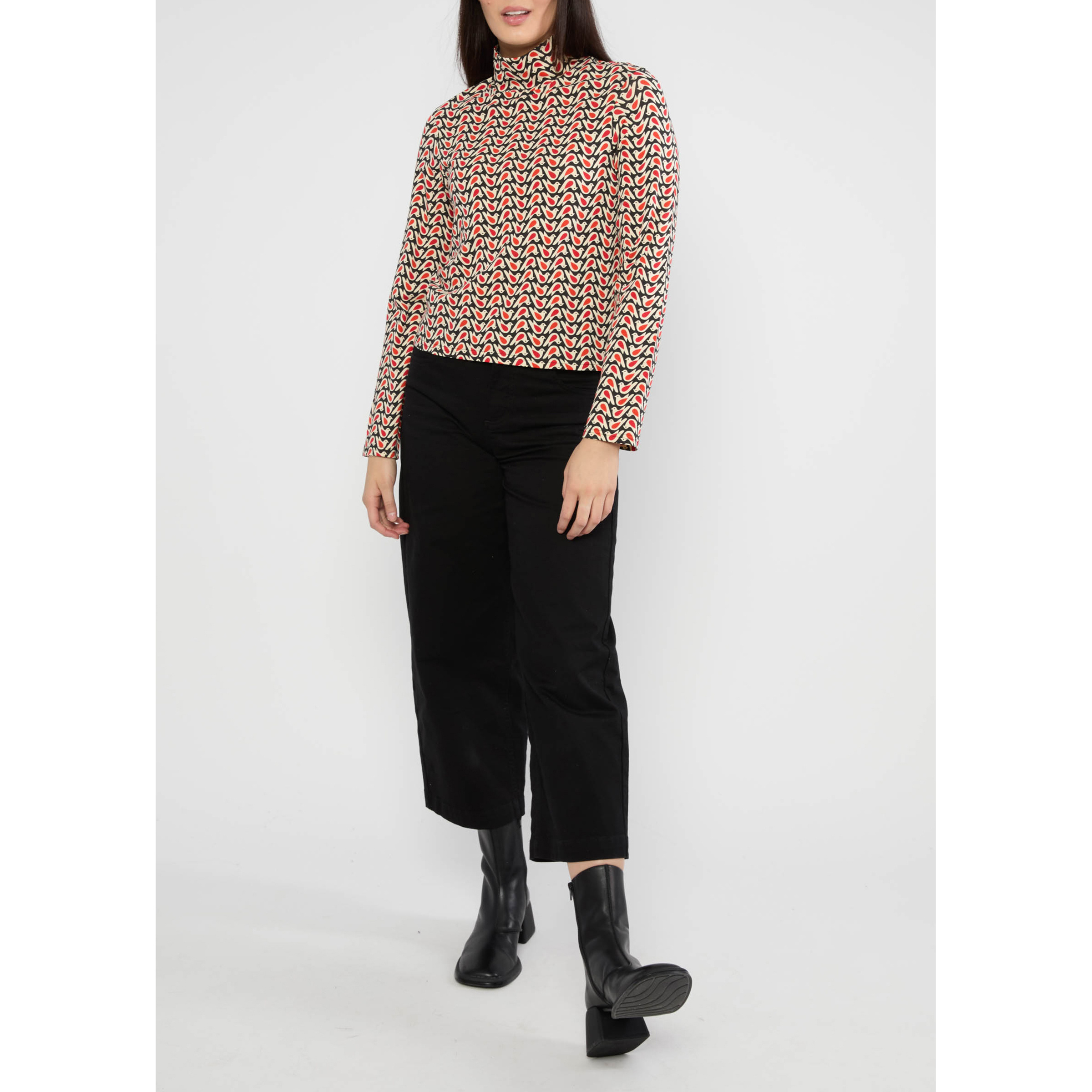 Blutsgeschwister The Ease Of Release Damen Longsleeves mehrfarbig Größe XS Lifestyle Hautfreundlich