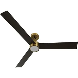 DC Deckenventilator Climate IV Messing mit LED