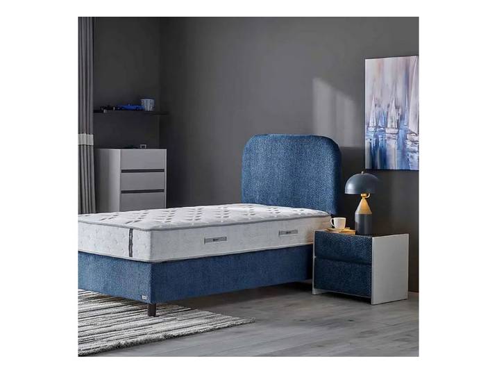 Bambi Kinderbett Boxspringbett mit Matratze und Kopfteil Kostenlose Lieferung (Set, Bettkasten, Kopfteil, Matratze), Geeignet für Jungen und Mädchen