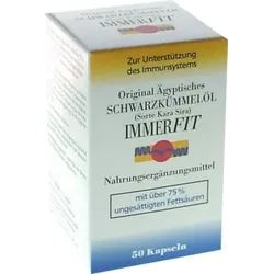 SCHWARZKÜMMELÖL Immerfit Kapseln 50 St Kapseln