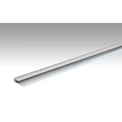 MEISTER Abschlussprofil Typ 201 Edelstahl-Oberfläche 340 - 1000 mm