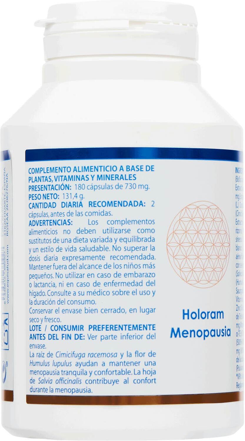 Equisalud Holoram Menopausia 180 caps