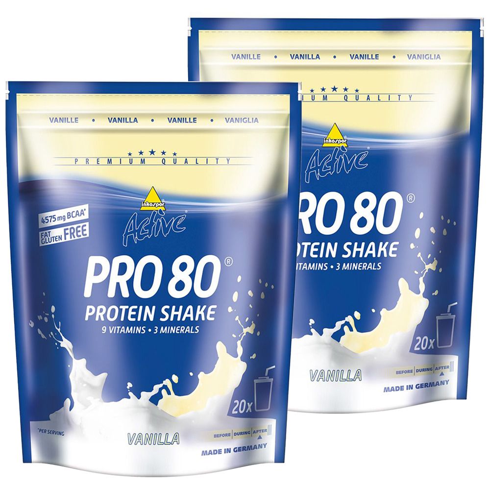 Inkospor Active Pro 80 Vanille 2x500 g Pulver