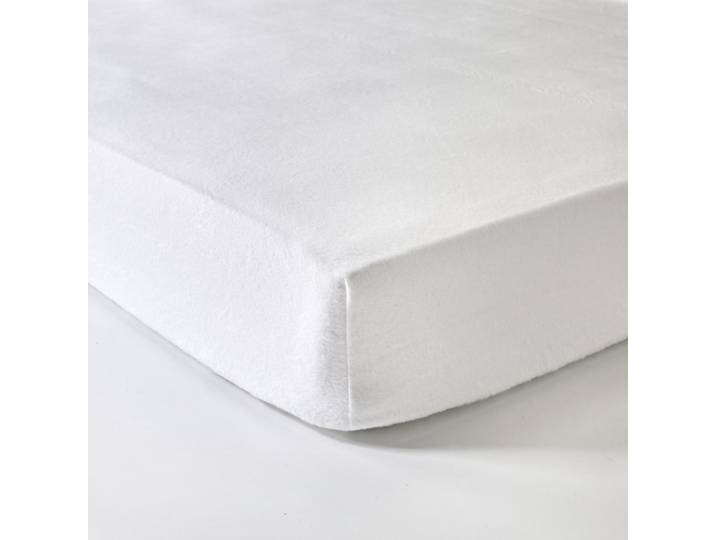 Protège matelas en coton bonnet 30 cm 180 x 200 cm