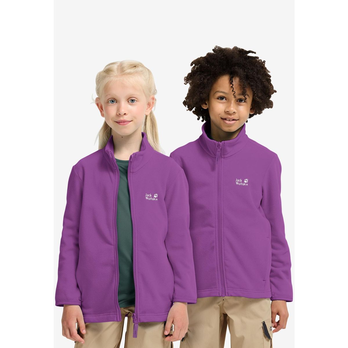 Jack Wolfskin Taunus 100 Full Zip K freesia (I0132) 152 A65888_I0132_K14