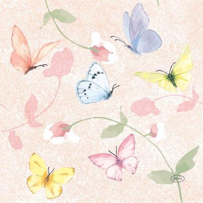 240x DUNI Tissue-Serviette 33 x 33 cm Sweet Peach 3-lagig