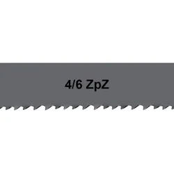 Lefeld Sägeband Uni Bi-Metall M42 2750x27x0,9mm Zahnform K (ZpZ) 4/6