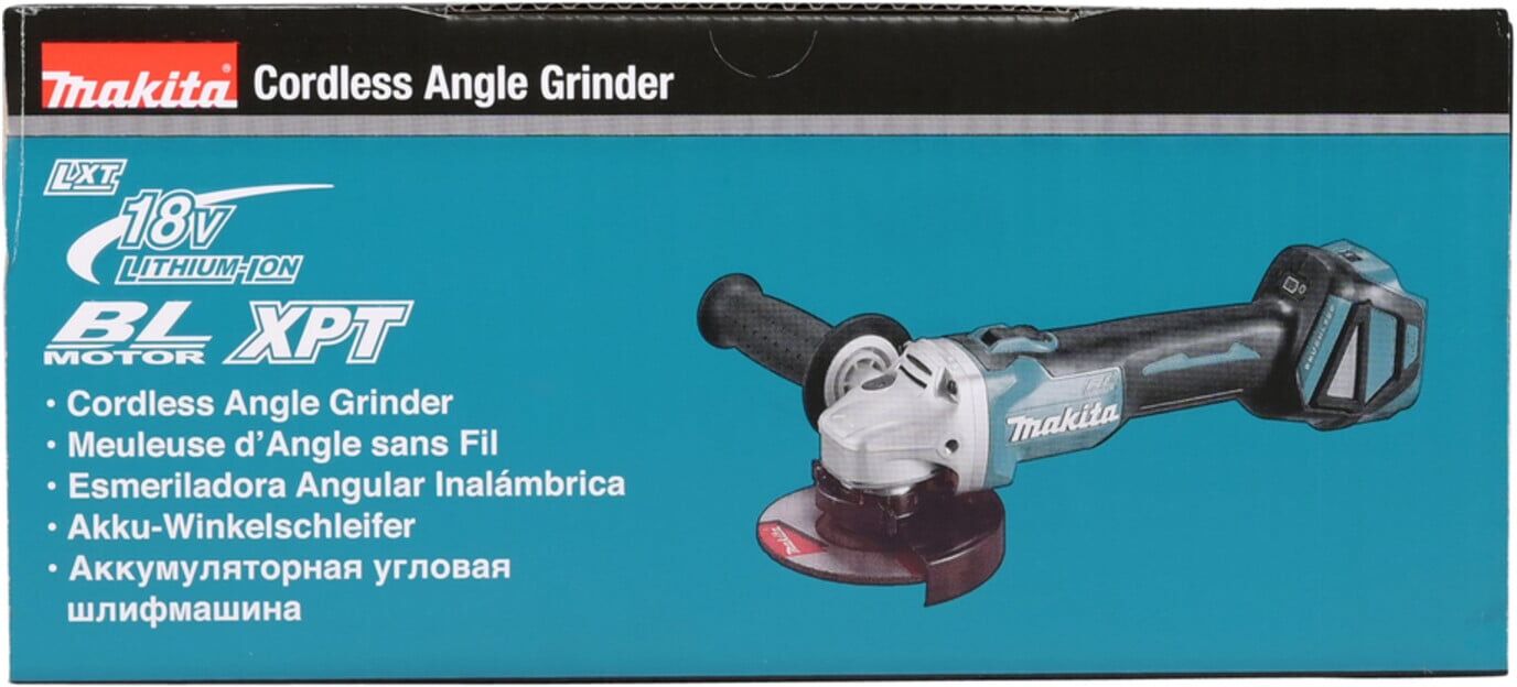Makita DGA511Z Akku-Winkelschleifer Solo-Version)