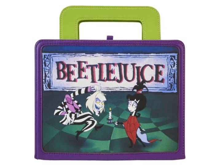 Loungefly Beetlejuice Cartoon Lunchbox Journal