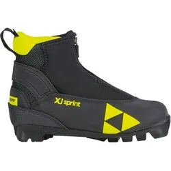 FISCHER Kinder Langlaufschuhe XJ SPRINT, Größe 36 in Schwarz Schwarz