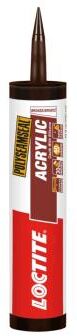 Loctite Polyseamseal Acrylic Caulk with Silicone (Carton of 12) Bronze 10 oz.