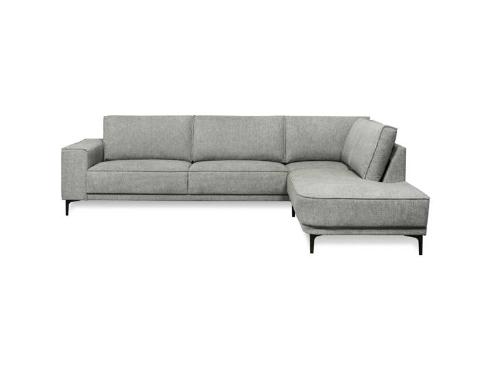Ecksofa Marjorie Stoff grau B 289 T 210 cm