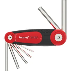 FORMAT Schraubendreher Set Handklapphalter sechskant 2,5-10mm 7-teilig