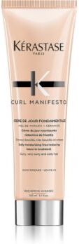 Kérastase Curl Manifesto Crème De Jour Fondamentale cuidado sem enxaguar para cabelos ondulados e encaracolados 150 ml. Curl Manifesto Crème De Jour Fondamentale