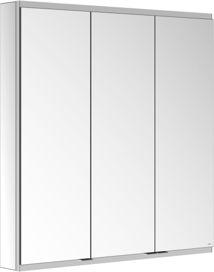 Keuco Royal Modular 2.0 Spiegelschrank 800301091000300 900 x 900 x 120 mm, 1 Steckdose, 1 Doppel-USB-Ladestelle, Wandvorbau, 3-türig