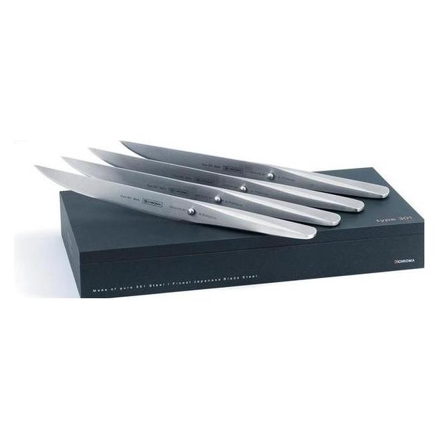 Chroma Steakmesserset 4 Teilig Type30 (4 Stk., Besteck Set) (34379698)