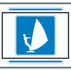 HB-Druck Surfen erlaubt Symbol A4 (210x297mm)