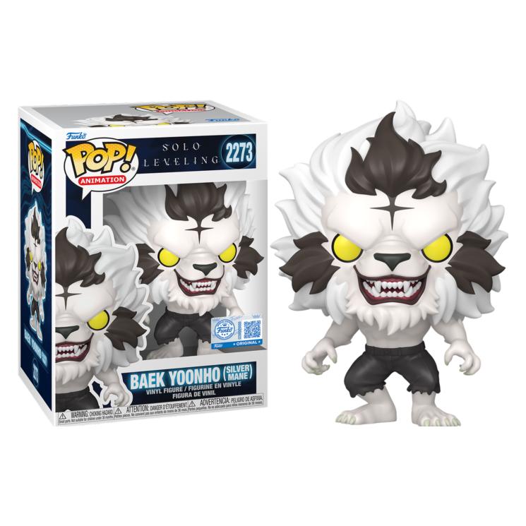 Funko POP! Solo Leveling Baek Yoonho (Silver Mane) Exclusive (0889698920025)