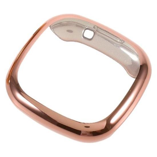 Cover-Discount Fitbit Versa 3 / Sense - Gummi Schutz Case roségold (680700155G)