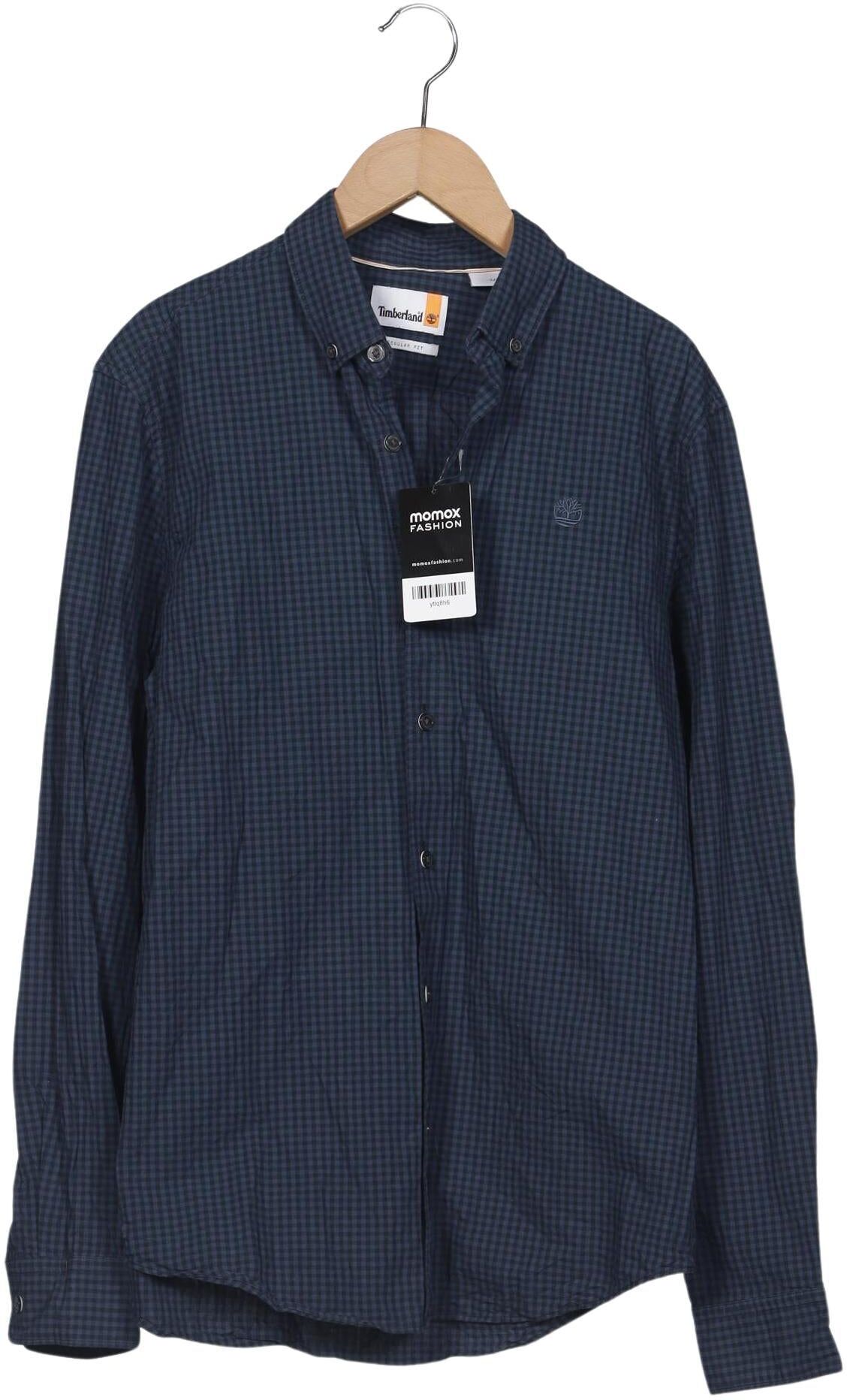Timberland Herren Hemd, Marineblau, Gr. S, Baumwolle - Second Hand