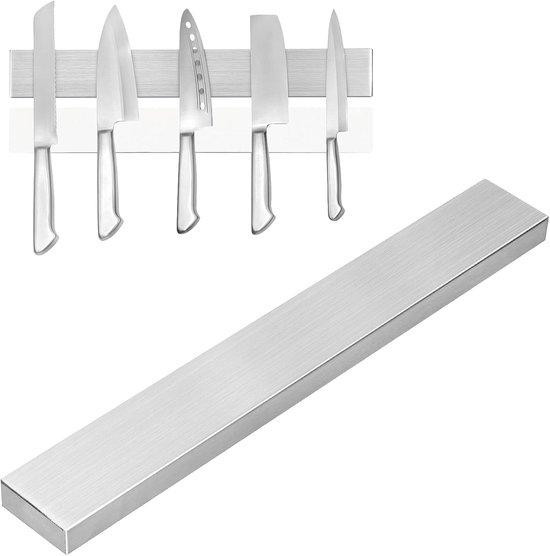 Famanu Magnetische messenhouder, 30 cm - Zelfklevende organizer voor keukenmessen