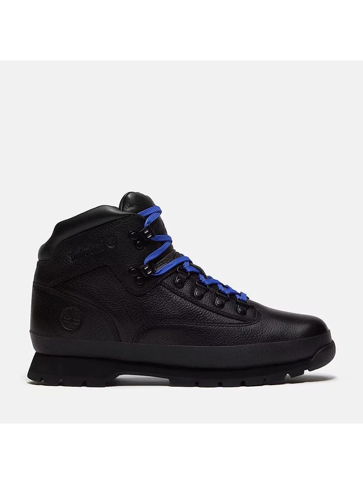 Timberland Leder-Boots "Euro Hiker" in Schwarz - 41