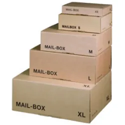 Versandbox M braun, Innenmaß 331x241x104mm
