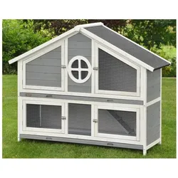 Nanook Hasenstall XL Momo grau 144 x 57 x 110 cm