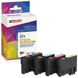 Edding Tintenpatronen-Set ersetzt Epson »T1285« schwarz, cyan, magenta, gelb