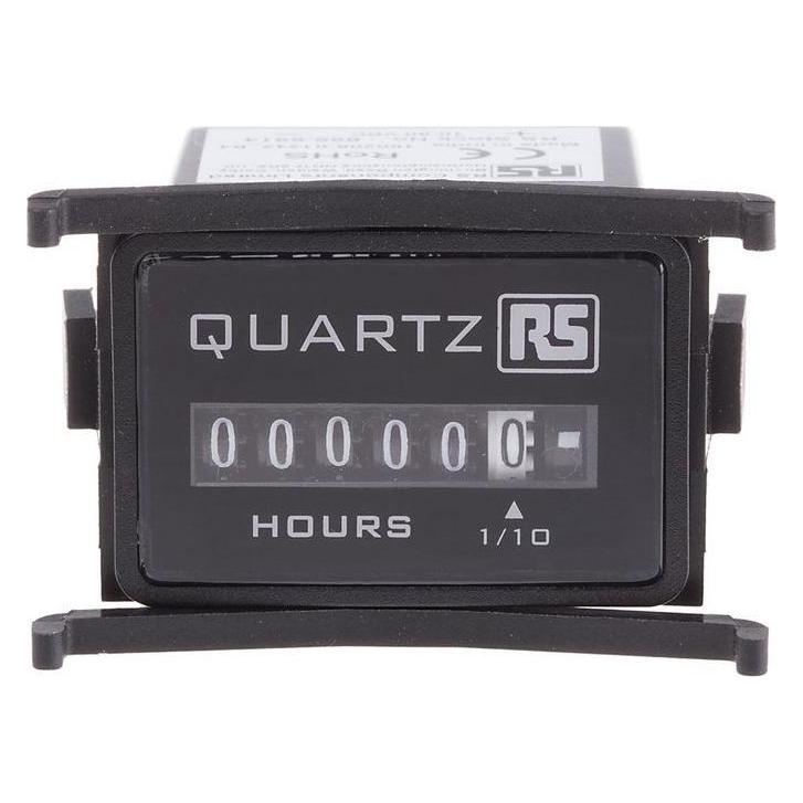 RS PRO Hours Run Meter Clamp Fixing 10-80Vdc (8966914)