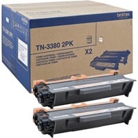 Toner schwarz TN-3380TWIN Doppelpack