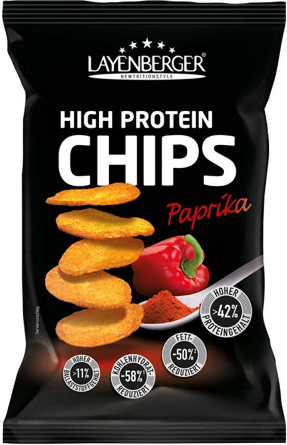 Lowcarb.one High Protein Chips Paprika
