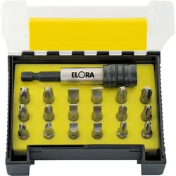 Bit-Box, 19-teilig, "Rostfrei", ELORA-3452 ST
