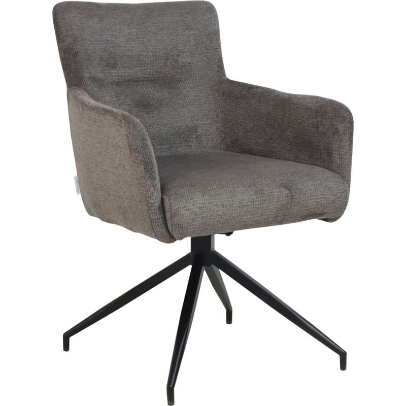 Eetkamerstoel Jay Antraciet van Budget Home Store