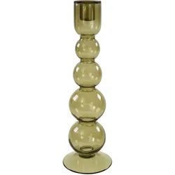 Kerzenhalter BUBBLE (DH 9x30 cm) - grün - DH 9x30 cm