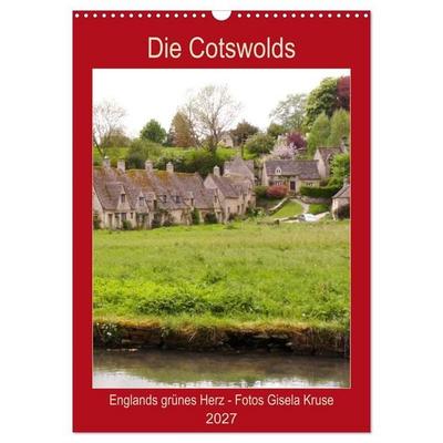 Die Cotswolds Englands grünes Herz (Wandkalender 2027 DIN A3 hoch), CALVENDO Monatskalender