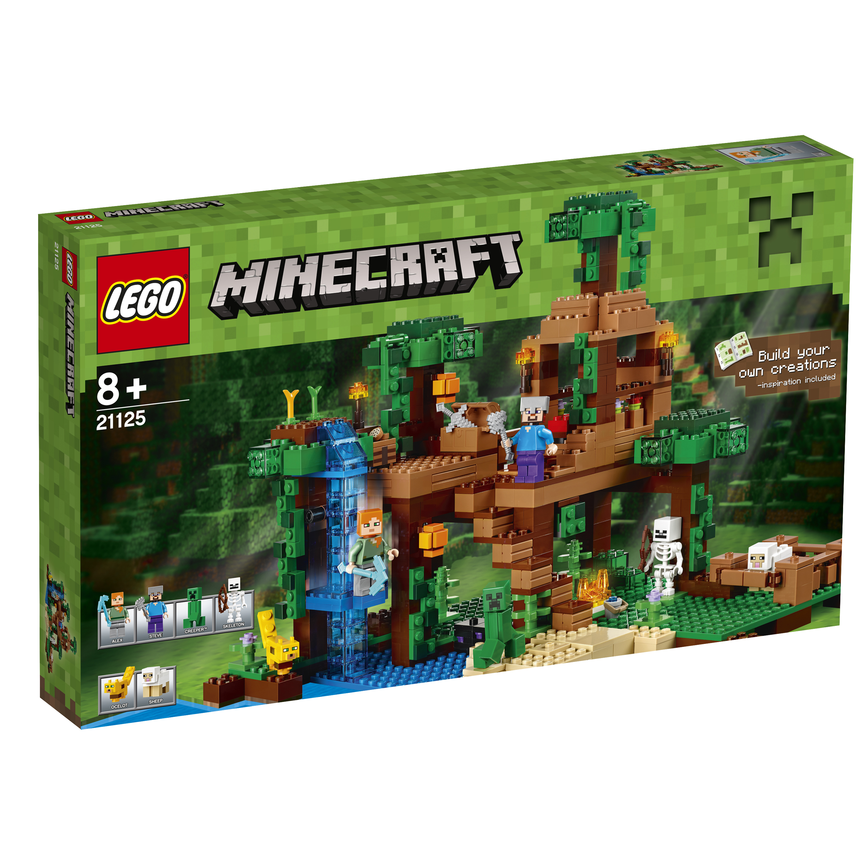 LEGO Minecraft Das Dschungel-Baumhaus 21125