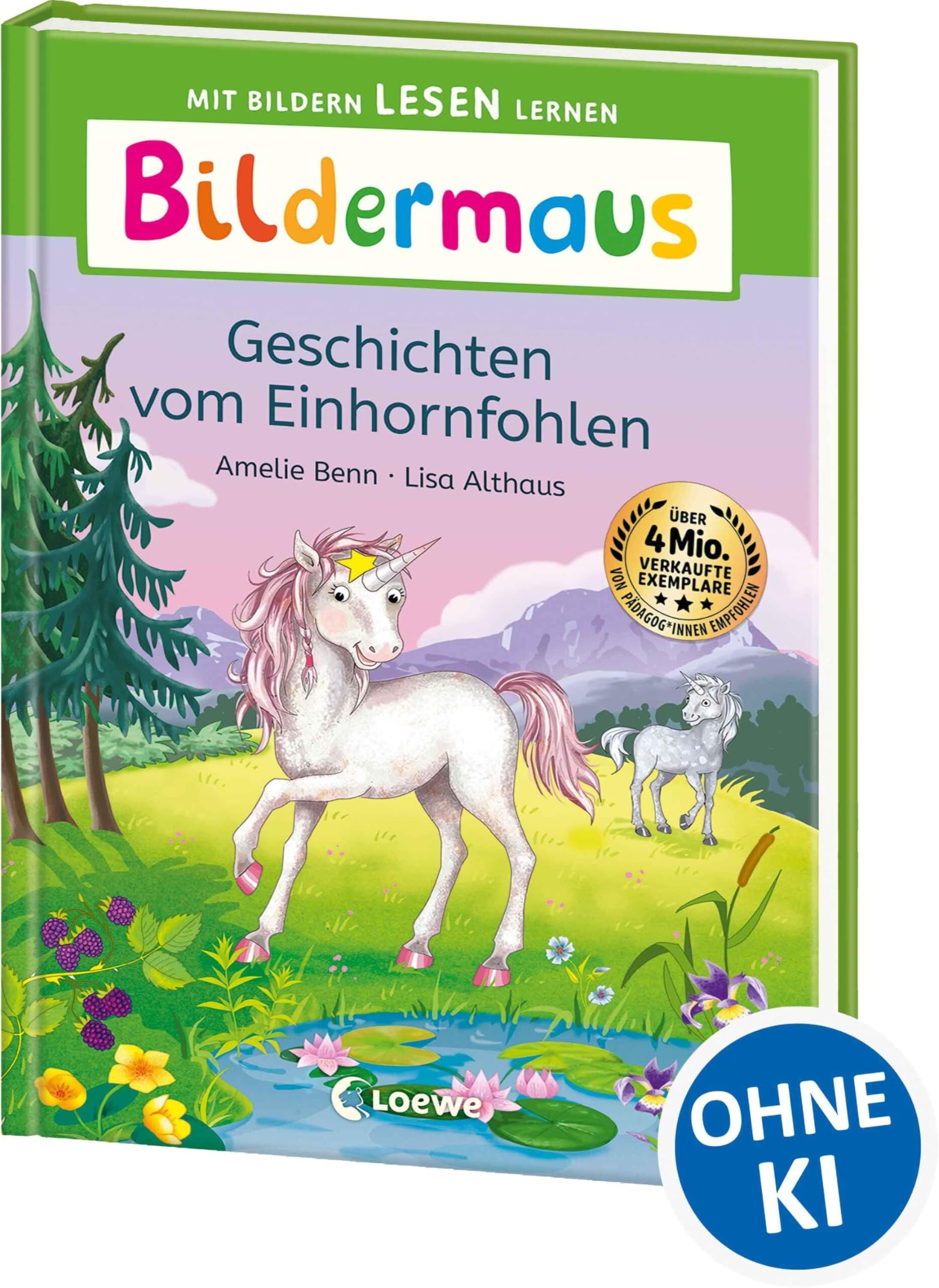 Amelie Benn - Bildermaus - Geschichten vom Einhornfohlen - Preis vom 07.10.2026 11:45:10 h