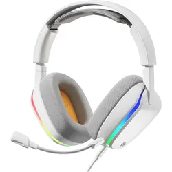 Glorious Ewiges RGB Stereo Gaming Headset (Kabelgebunden), Gaming Headset, Weiss