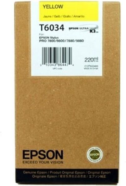Epson T6034 - Gelb - Druckerpatrone