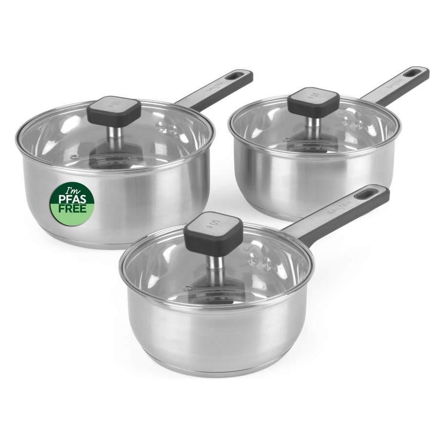 Salter BW14627 Expert 3 Piece (16/18/20cm) Pan Set (BW14627)