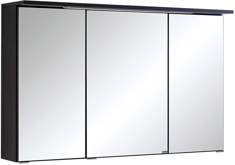 Pharao24.de 3D Spiegelschrank in Anthrazit Bad