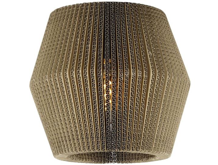 Deckenlampe Clare braun Metall B 28 cm