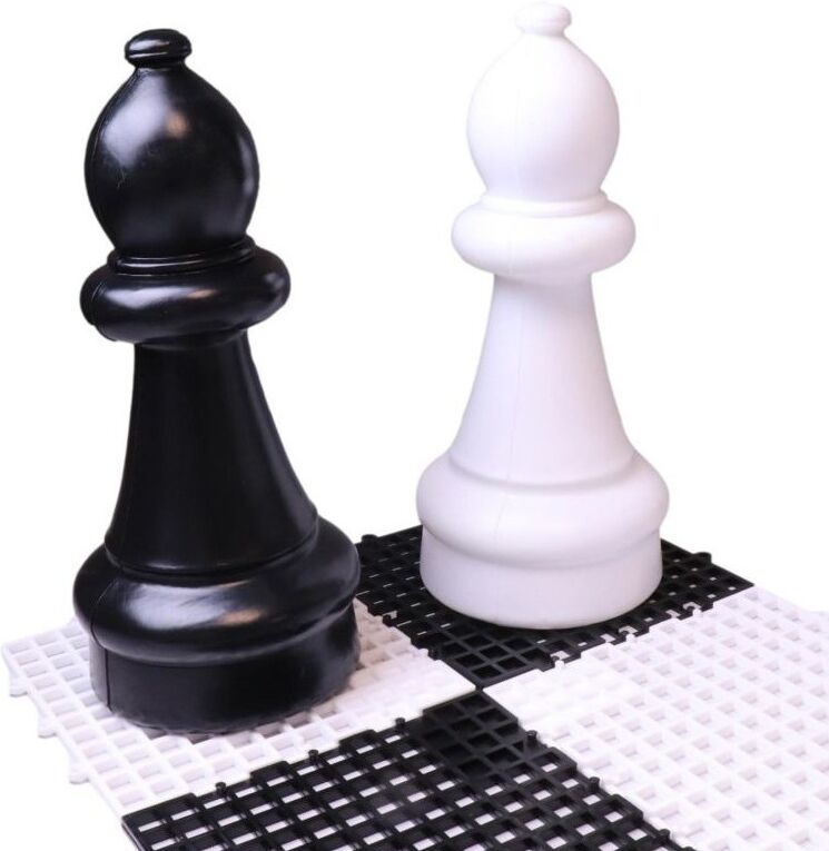 Uber Games Fou Noir 26cm à l'unité pour Echecs géant 30 cm