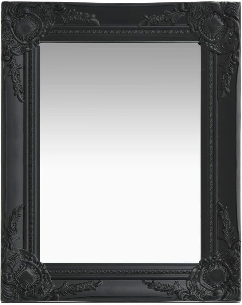 Astoria Grand Ginsberg Mirror Black 60cm H x 40cm W