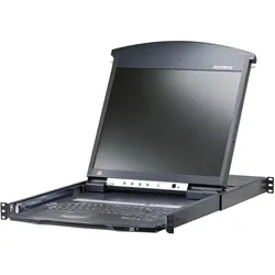 Aten KVM-Switch, VGA, KVM Switch, Schwarz