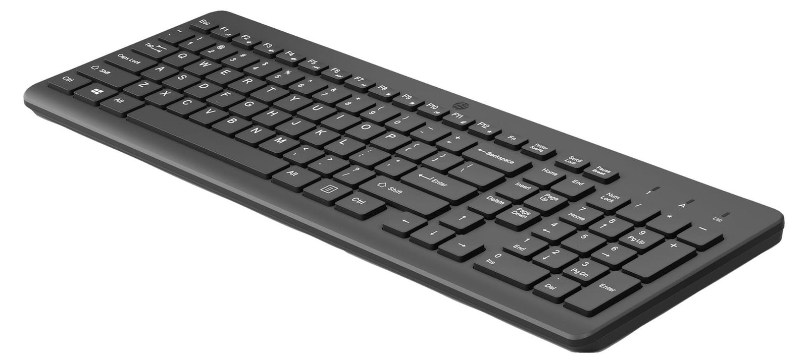 HP 225 WL Draadloos Toetsenbord, Volledige grootte, Zwart