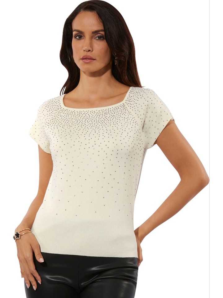 creation L Shirt in Creme - 50